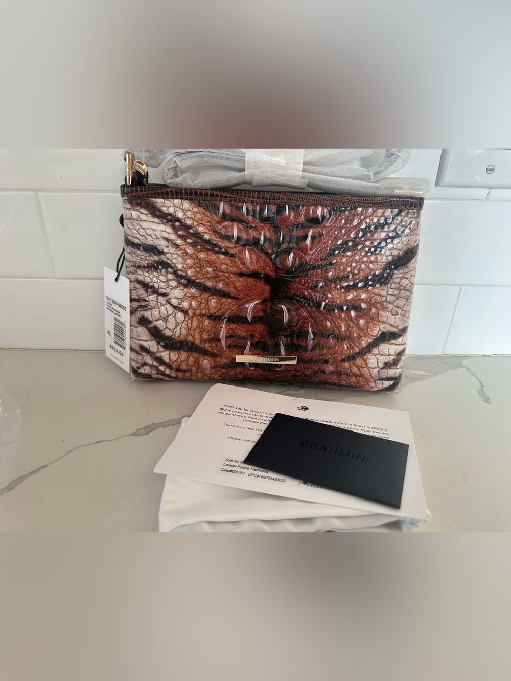 Brahmin Lorelai feline hermosa Melbourne genuine leather